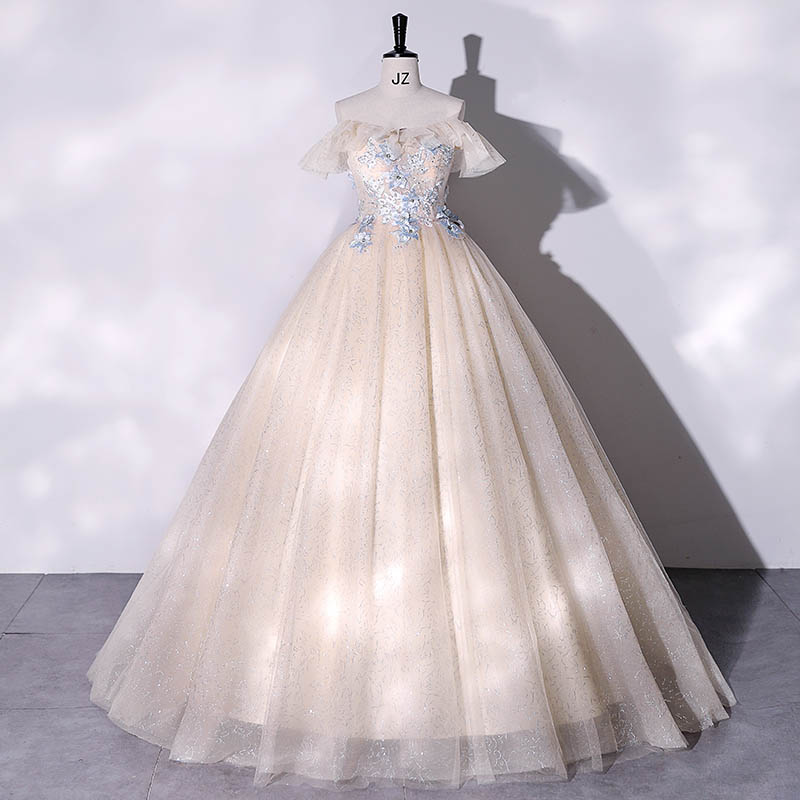 ステージドレス ピアノ発表会 カラードレス 二次会 お嫁さん プリンセスラインドレス 結婚式 ウエディング パーティードレス 高級感 ロングワンピース オフショルダー シンプル 着痩せ 撮影 ダンス 演奏会 フォーマル 20代 30代 40代 50代