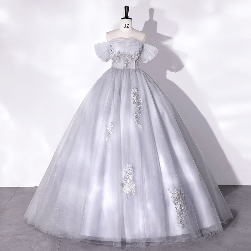 パーティードレス 結婚式 ワンピース 二次会 カラードレス 花嫁 プリンセスライン ウエディングドレス オフショルダー カクテルドレス 姫系ドレス ステージドレス 編み上げ お呼ばれ 大きいサイズ 小きいサイズ ピアノ 発表会 謝恩会 コンサート オーダーメイド