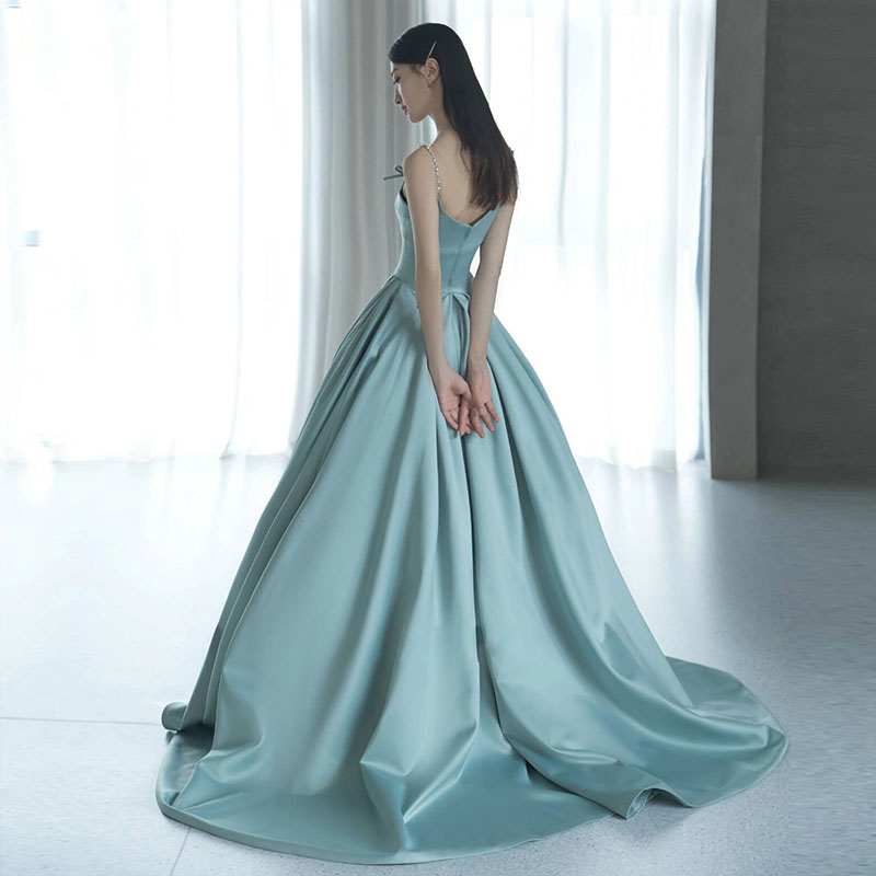 パーティードレス 結婚式 ワンピース 二次会 カラードレス 花嫁 プリンセスライン ウエディングドレス 吊りスカート 姫系ドレス カクテルドレス ステージドレス 披露宴 お呼ばれ コンサート 謝恩会 大きいサイズ 小きいサイズ エレガント 高級感 オーダーメイド｜TWOCAT