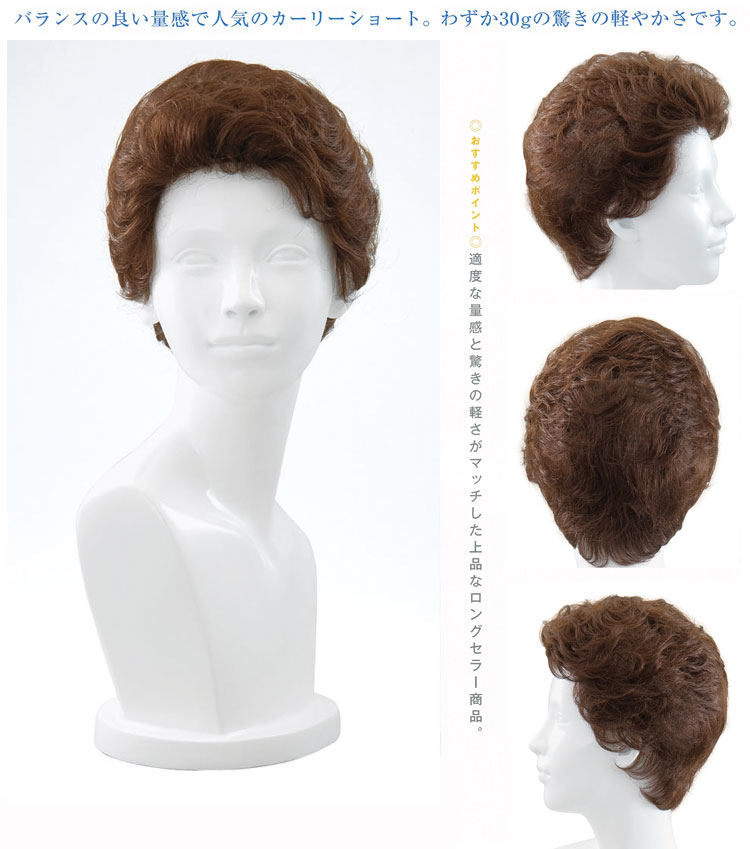 魅了低価格 魅力的な品質価格 魅力的な価格 レオンカ ウィッグ Wig Leonka 激安 Wig フルウイッグ デラクシィシリーズ Dx 105 白髪30 自然色に白髪30 入り 業務用 かつら ウィッグ ウイッグ つけ毛 女性用 医療用 販売 専門店 サロン専売品 美容