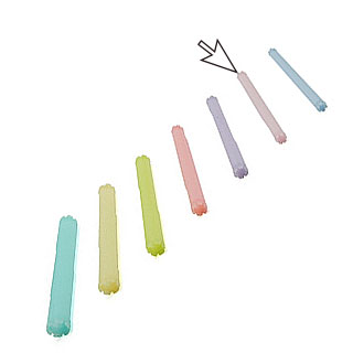 楽天市場】HYP ロングロット20ミリ オレンジ 6本入 【 パーマ