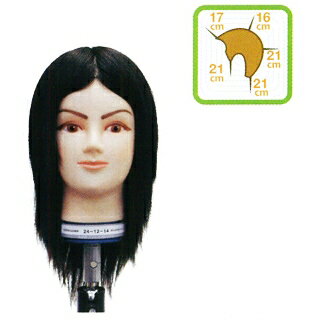 楽天市場】カットウィッグ 国家試験用 24-12-24 （人毛100％） 送料