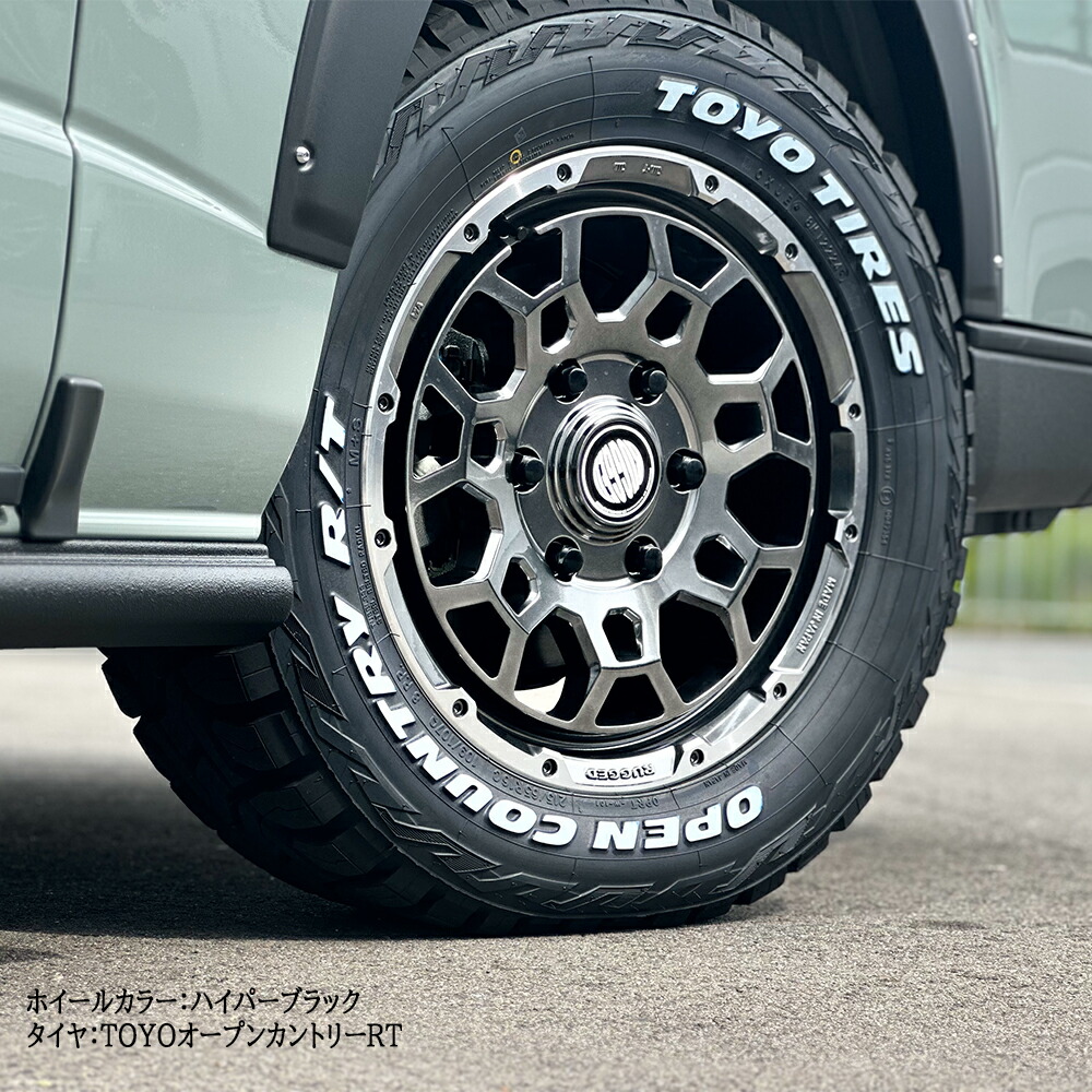 楽天市場】【RUGGED ROCK】 オフロード 200系 16インチ タイヤホイール 
