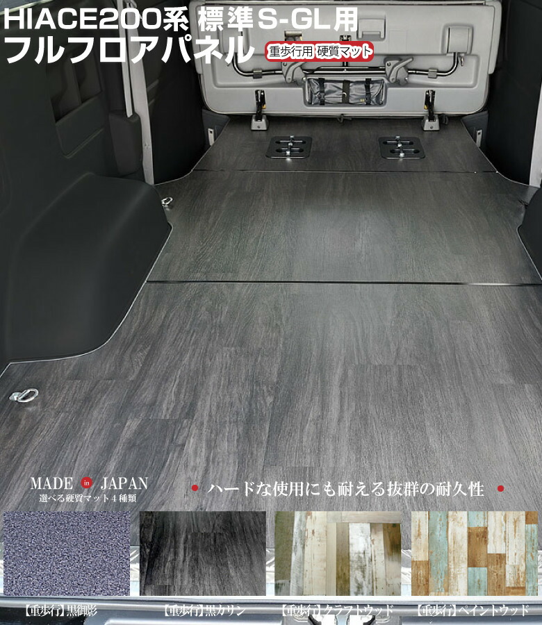 張り ハイエース 床 ハイエースの荷台床張り