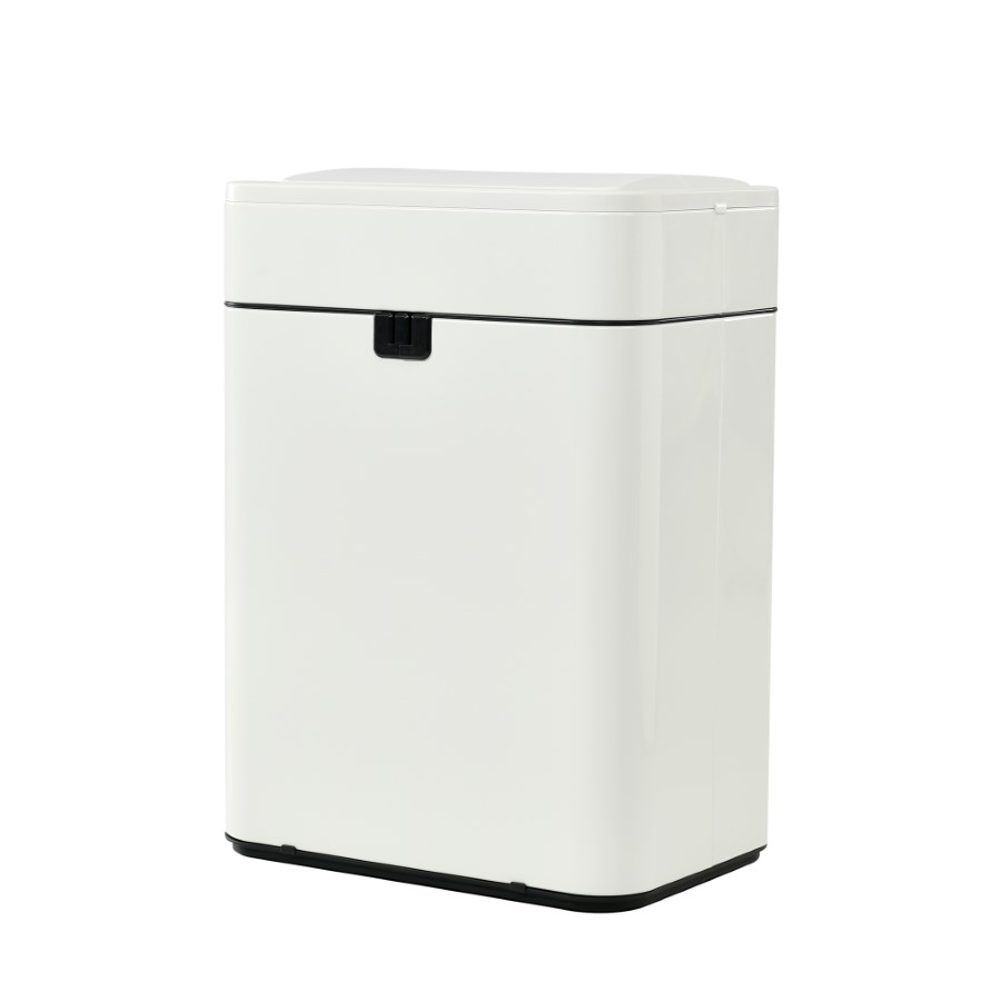 センサー式ゴミ箱 上向き 自動開閉ゴミ箱 50L ふた付き ダストボックス ホワイト｜Bubblee 収納ボックス 家具 チェア