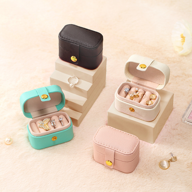 Jewelry Box Extra Small リングケース Amazon.com: Ring Storage Boxes for Multiple Rings, Compact