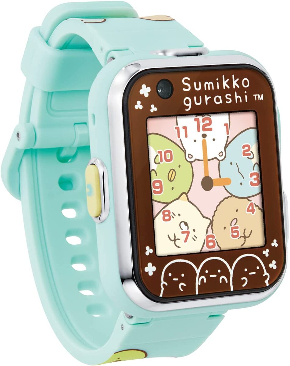 すみっコぐらし すみっコスマートウォッチ ペパーミント緑であること 手あそび 手あそび クリスマス差し上げ物 【貨物輸送無料】