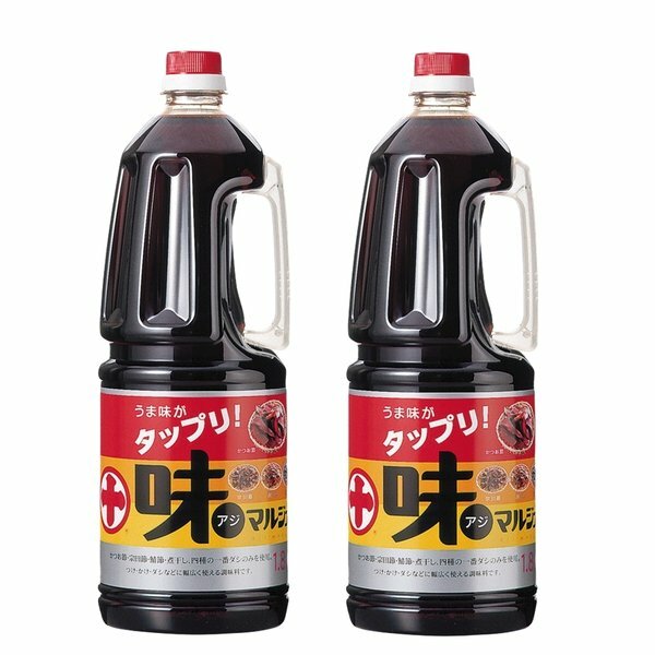 味マルジュウ 1800ml ×2本 【税込】 丸十 まるじゅう マルジュウ 丸十大屋 調味料 しょう油 だし醤油 1.8L 国産醤油 贈り物 山形  醤油 芋煮 ショウ油