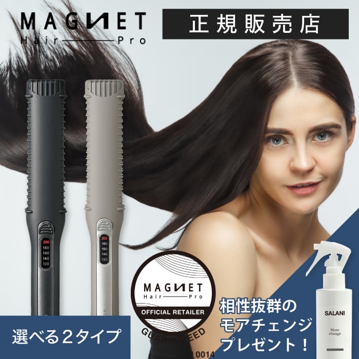 ☆大人気商品☆ ヘアアレンジ S プロ愛用 特典付き 艶 STRAIGHT へアプロ ストレートアイロン ヘアアレンジスティック 海外兼用 美容室  髪ツヤ IRON 美髪 選べるマグネットヘアプロ MAGNET MAGNETHairPro 温度調節 美容・健康家電