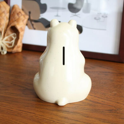 正規品】 Polar Bear Money Box しろくま貯金箱 ｜白くま貯金箱