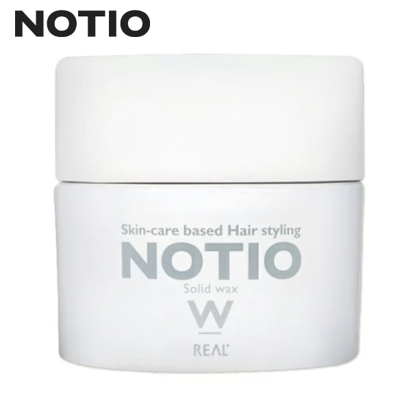 notio ノティオ ソリッド ワックス 45g リアル化学 realスタイリング剤 ヘアスタイル ヘアワックス 保湿 敏感肌 ヘアケア notio 美容室 サロン専売品 美容院 bubu store 楽天市場店