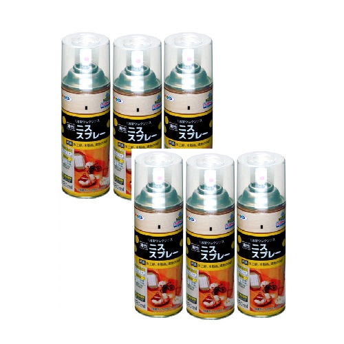 アサヒペン ニス吹き付ける ４２０ＭＬ メープル 内和氏の璧６本仕掛ける
