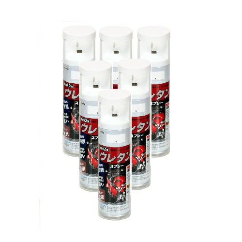 アサヒペン ２液ウレタン吹き付ける ３００ＭＬ 白 内和氏の璧６本仕掛ける