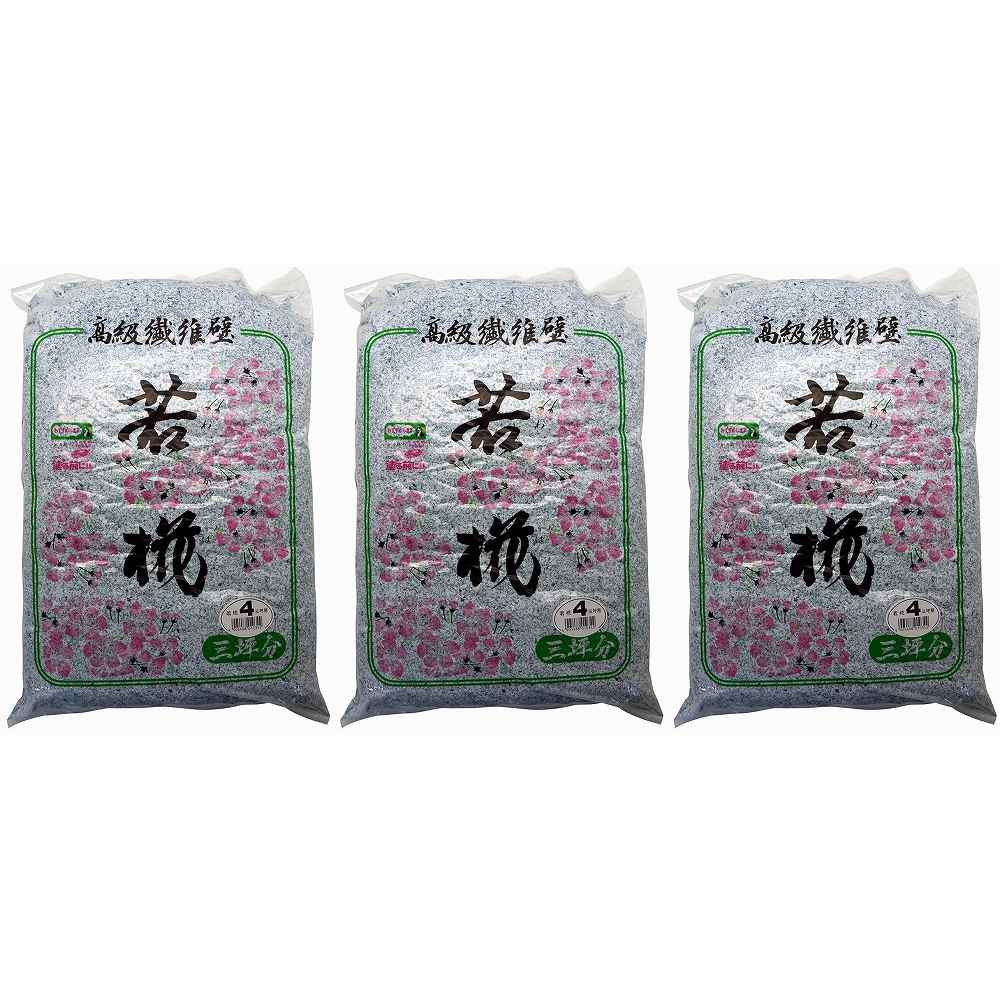 家庭化学工業 - 若椛（繊維壁基材） - Ｎｏ４ - 三坪用 - ２０１０ｇ 3個セット｜buckteeth shop 店