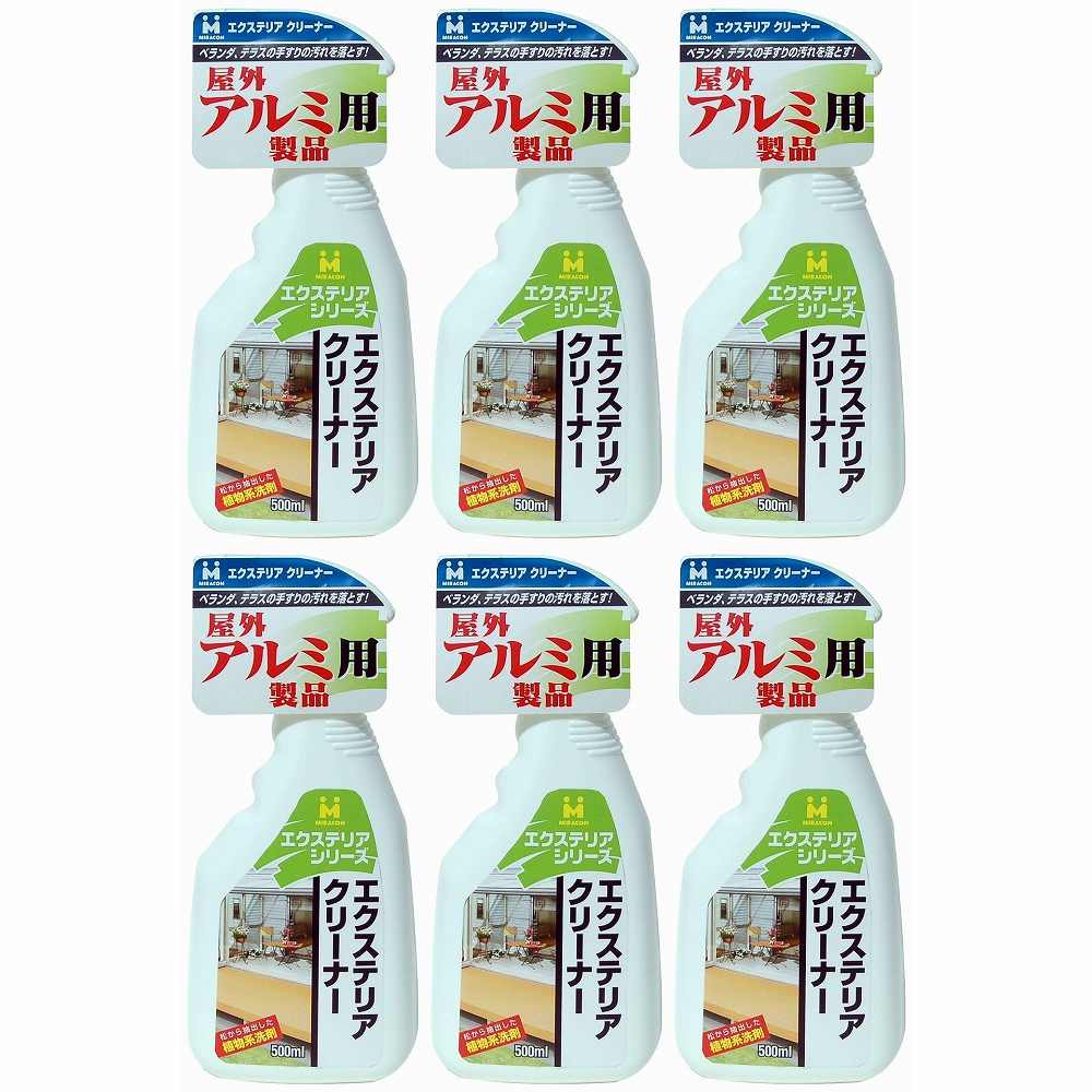 日本ミラコン産業 - エクステリアクリーナー - ５００ｍｌ 6個セット