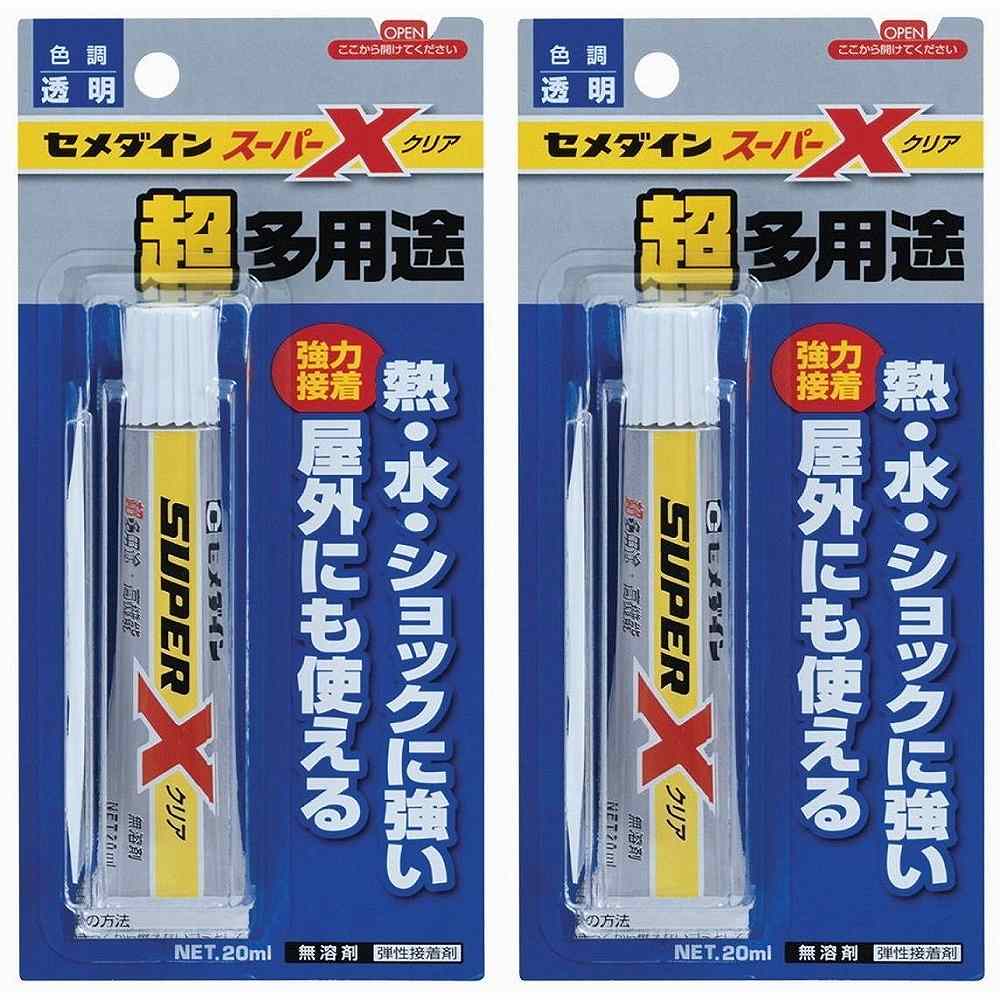 楽天市場】セメダイン スーパーX No.8008 AX-251 +クリア 333mL