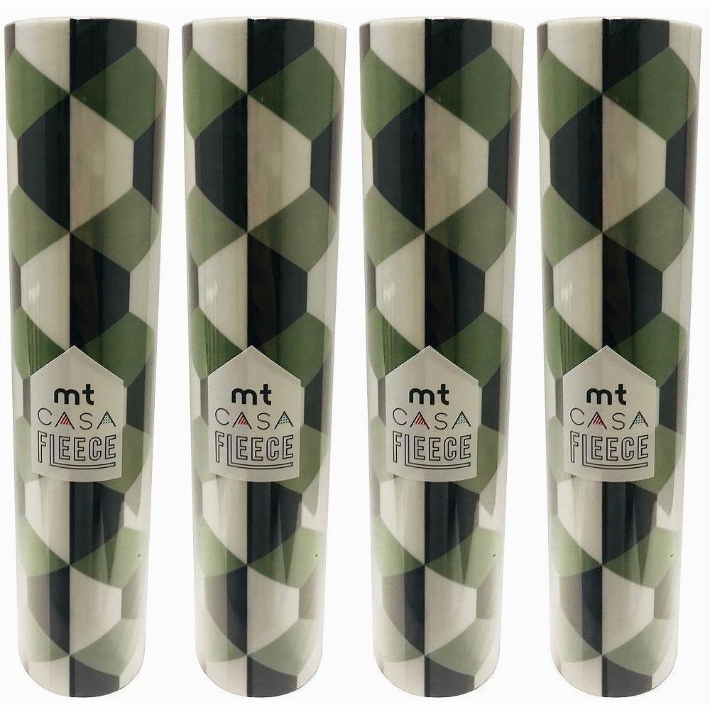 カモ井加工紙 ＨＣ ＭＴＣＡＦ２３０５ ＦＬＥＥＣＥ 立体幾何学学 A-230 4個仕掛ける