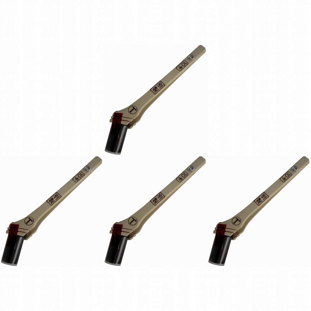 ハンディ・クラウン - 別製 - 筋違 - 黒 - １０号 4個セット