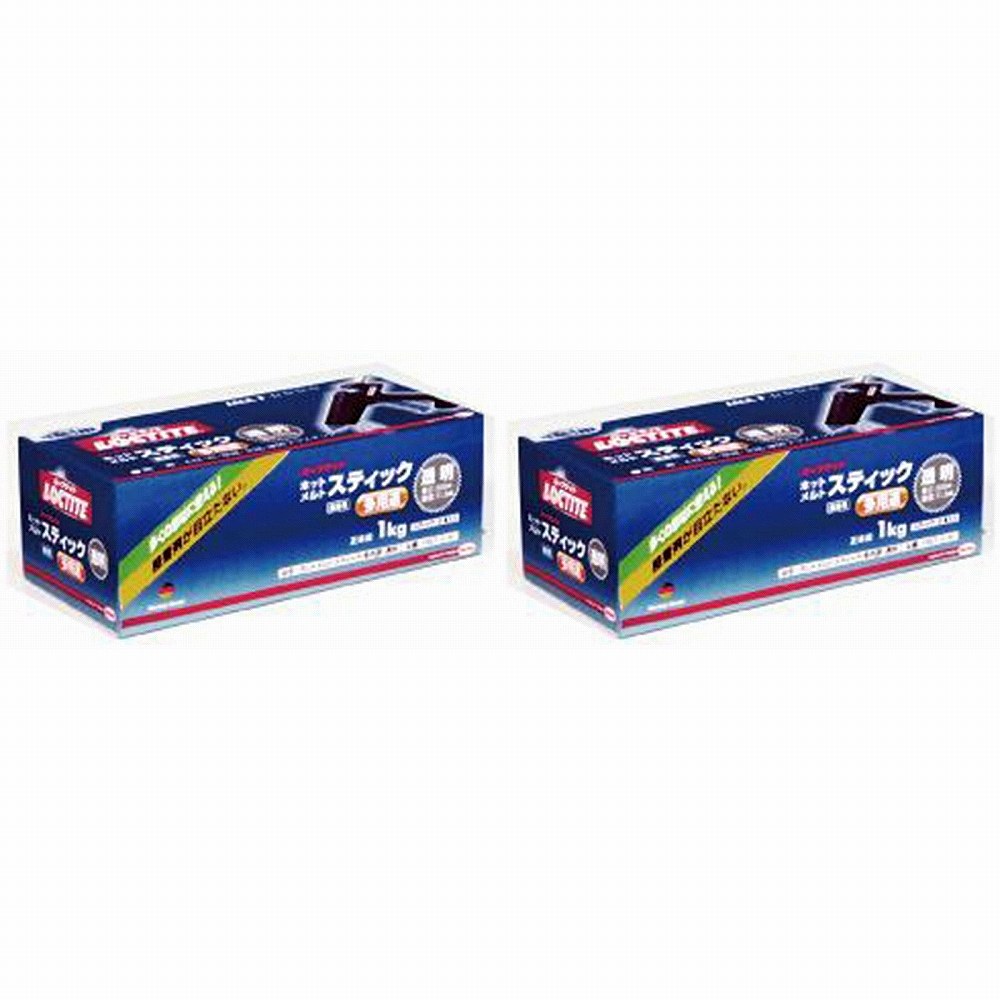 ＬＯＣＴＩＴＥ　ホットメルトスティック　透明　 2個セット