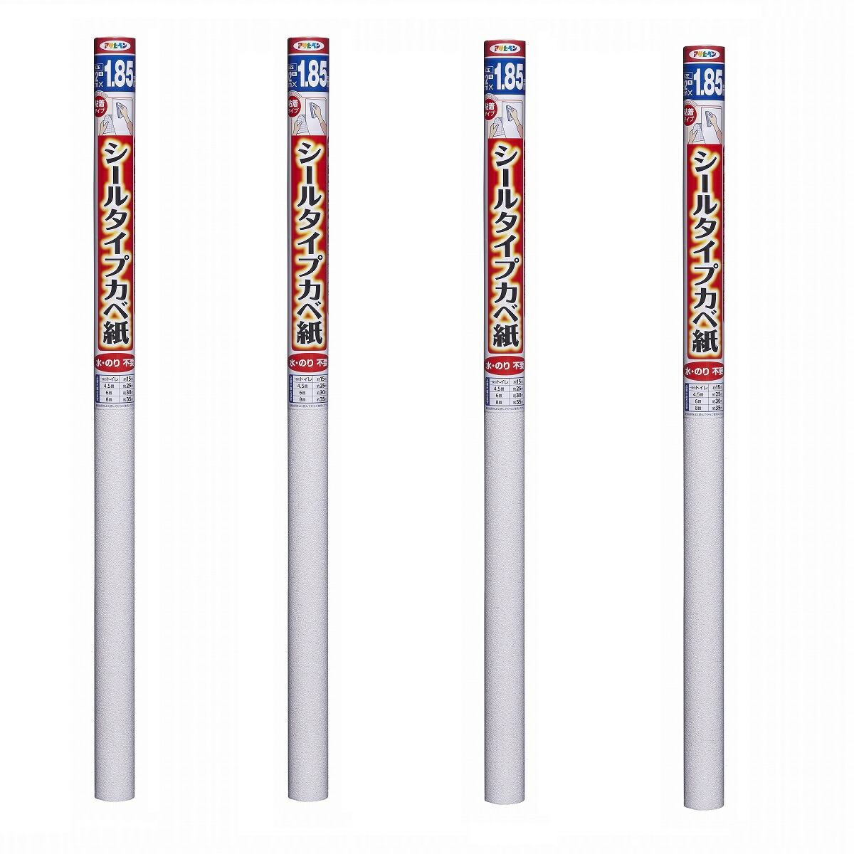アサヒペン 消印印字機カベ紙 ９２ＣＭＸ１．８５Ｍ 未申－１１ リベルタ 4本仕掛ける