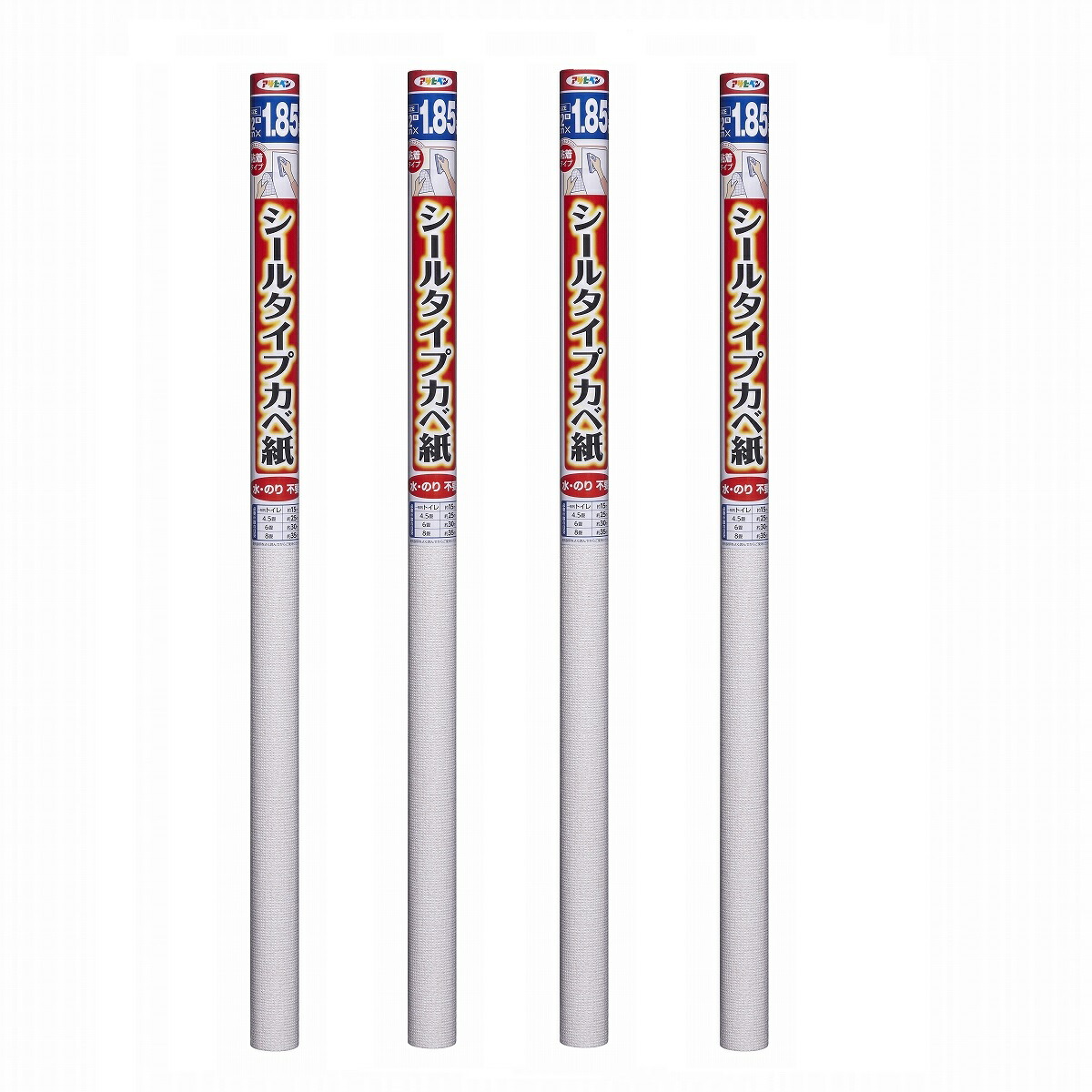 アサヒペン 消印印字機カベ紙 ９２ＣＭＸ１．８５Ｍ 未申－１３ ヴォーネン 4本仕掛ける