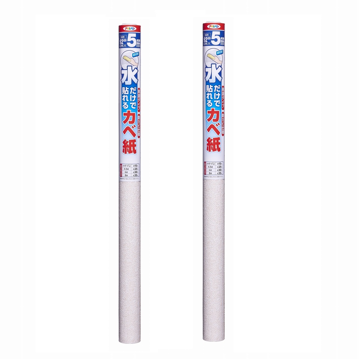 アサヒペン 水だけで貼れるカベ紙 ９２ＣＭＸ５Ｍ ＳＫ－１３ 2本セット
