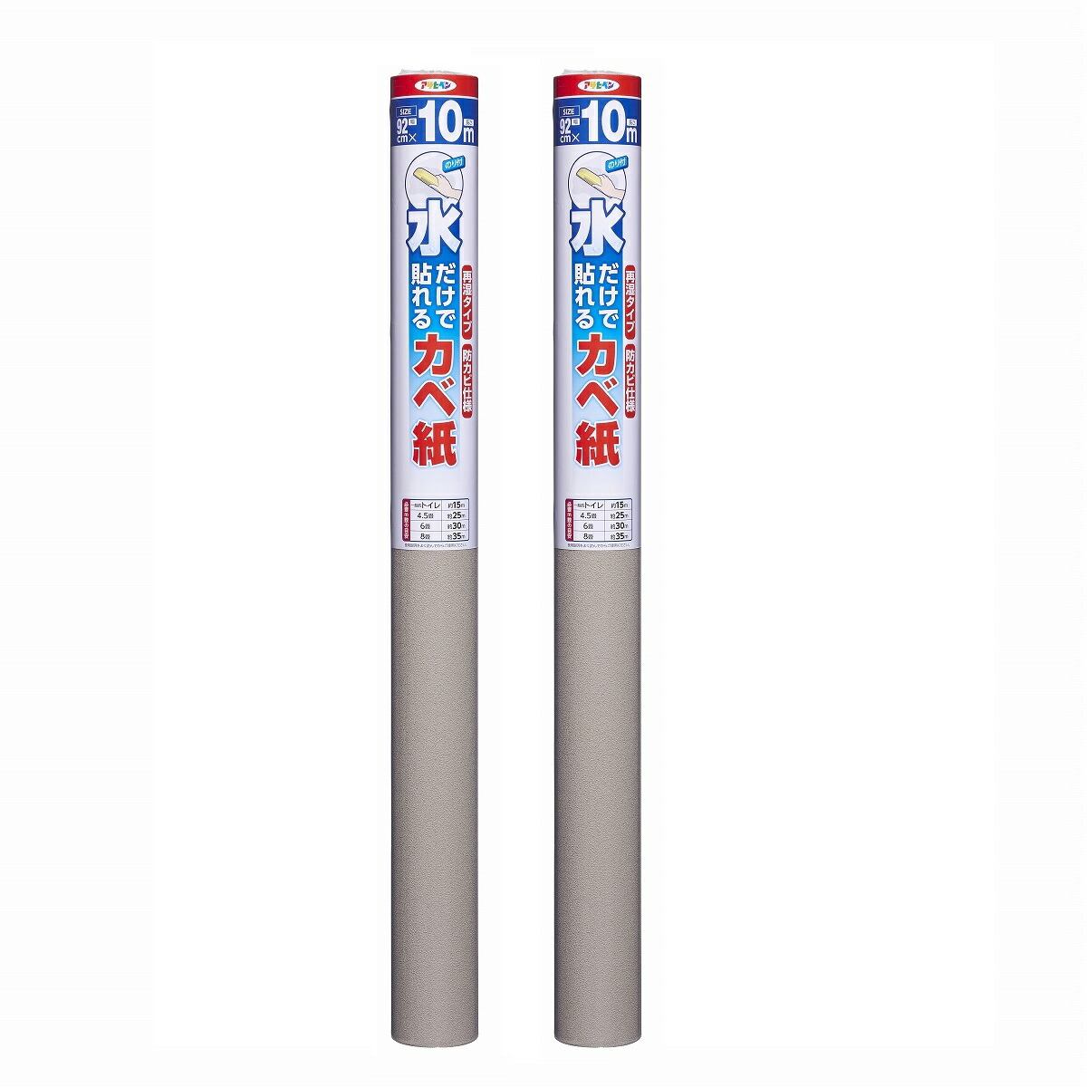 アサヒペン 水だけで貼れるカベ紙 ９２ＣＭＸ１０Ｍ ＳＫ－２４ 2本仕掛ける