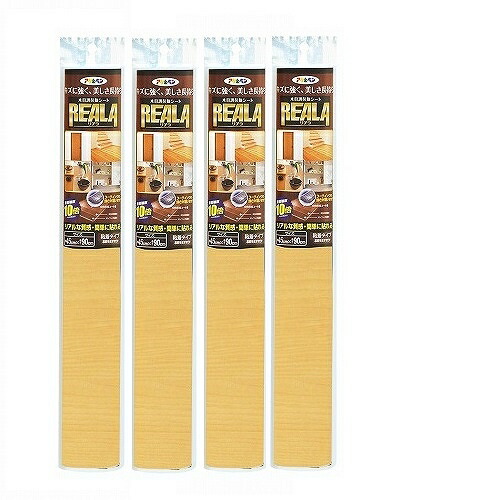 アサヒペン ＲＥＡＬＡ ９０ＣＭＸ１５Ｍ ＲＬ－Ｗ１５－２ 4本書き割り
