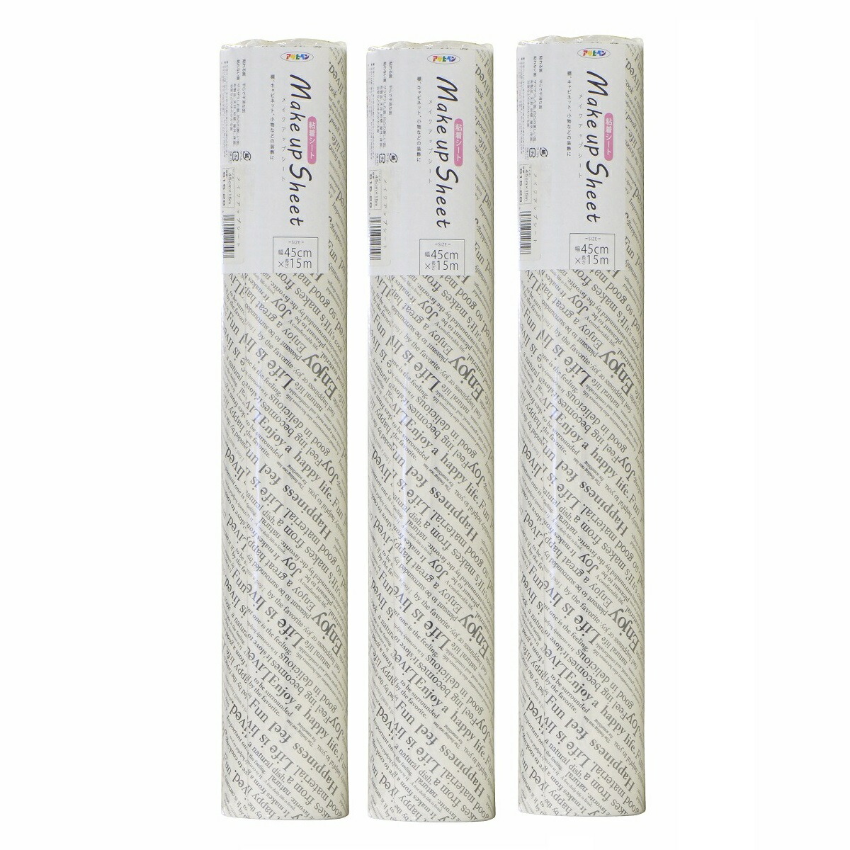 アサヒペン メイクアップシート ４５ＣＭＸ１５Ｍ Ｓ１５&minus;２８ 3本セット｜buckteeth shop 店