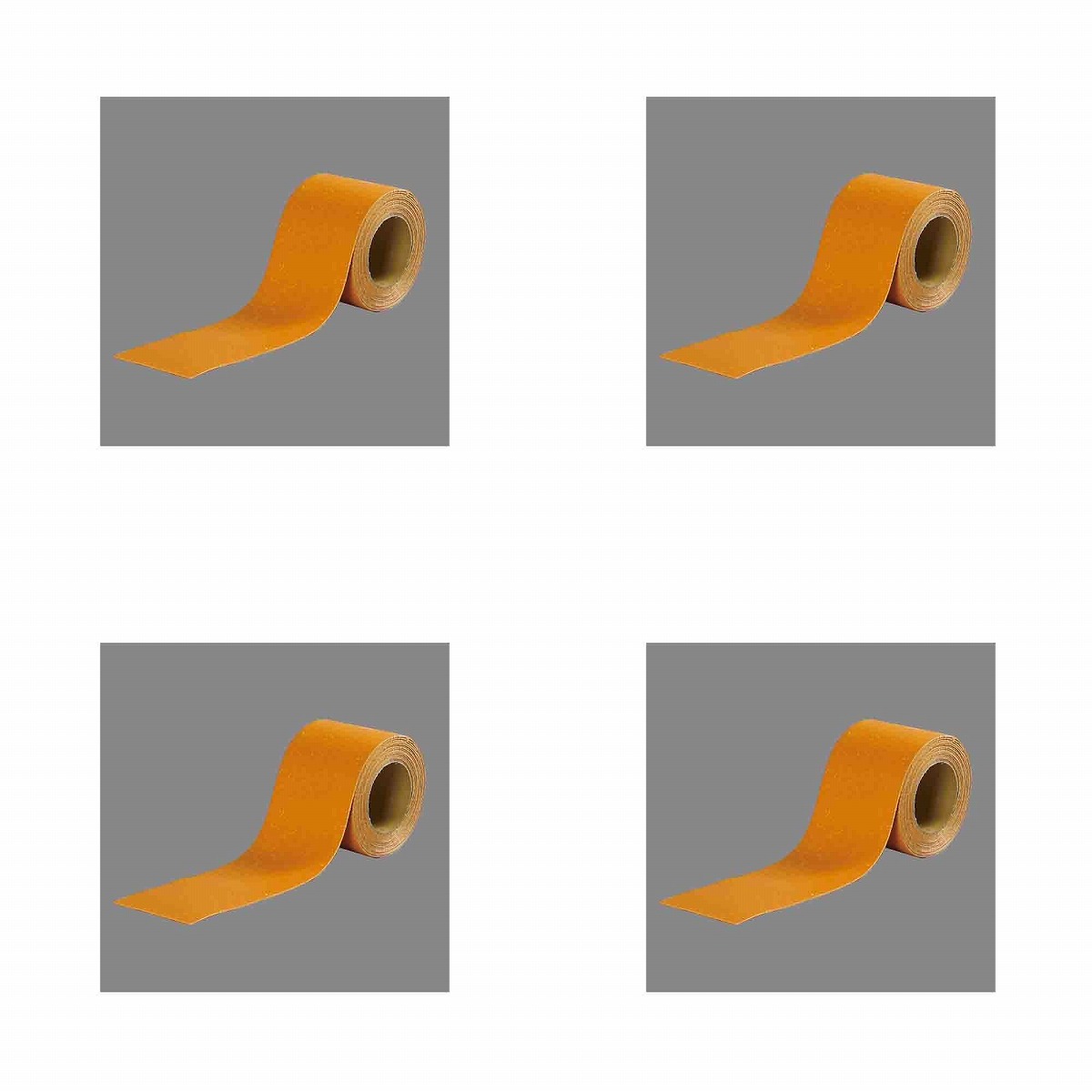 アトムハウスペイント フロアサイン黄線 (10cm幅x5m巻) 4個セット|buckteeth shop 店