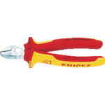 【対応・送料無料】 ＫＮＩＰＥＸ　絶縁１０００Ｖ電工ニッパー　１２５ｍｍ