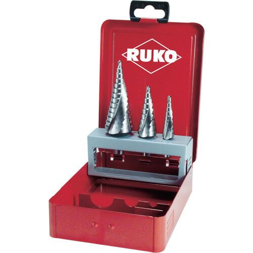 【対応・送料無料】 ＲＵＫＯ　２枚刃スパイラルステップドリル　３０．５ｍｍ　ハイス