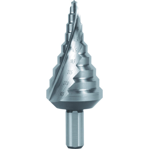 【対応・送料無料】ＲＵＫＯ　２枚刃スパイラルステップドリル　３０．５ｍｍ｜buckteeth shop 店