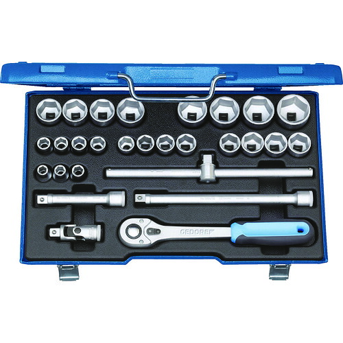 【対応・送料無料】GEDORE ソケットセット 1/2 19VMU‐10|buckteeth shop 店