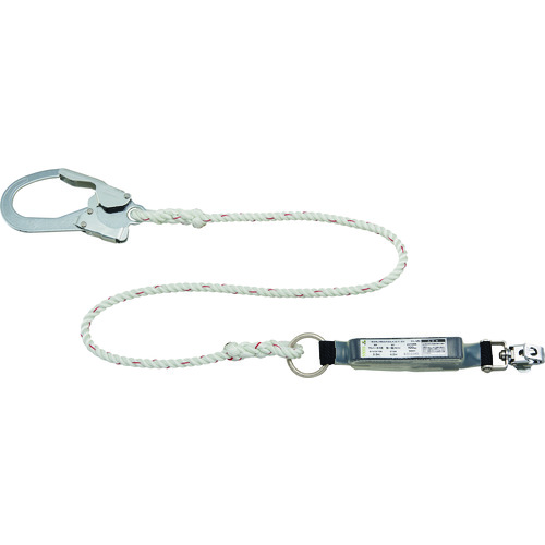 【対応・送料無料】タイタン　ロープ式　タイプ１ランヤード　シングル　（墜落制止用器具）｜buckteeth shop 店