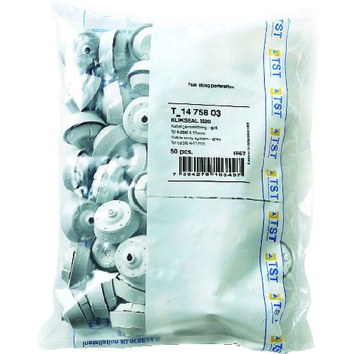 【対応・送料無料】 スガツネ工業　（２１００３９６１５）Ｔ－１４７５８０３－Ｐ５０防水・防塵グロメット