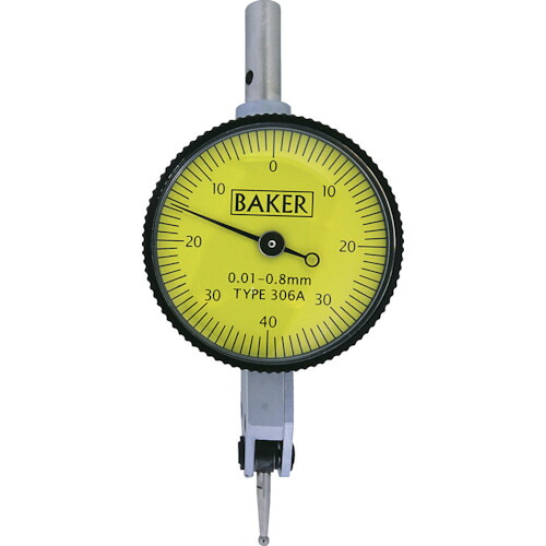 【対応・送料無料】 ＢＡＫＥＲ　標準テストインジケーター　タイプ３０６φ６スピゴット付