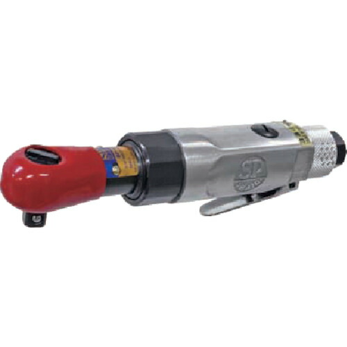 【対応・送料無料】 ＳＰ　サイレンサー付９．５ｍｍ角エアーラチェットレンチ