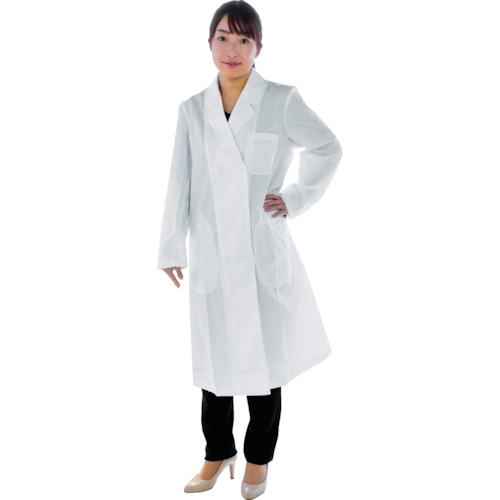 【対応・送料無料】 ＴＲＵＳＣＯ　研究用白衣　袖口ひも入　女子シングル　Ｍ