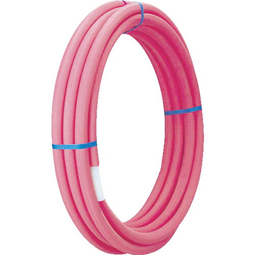【対応・送料無料】 ＴＢＣ　被覆架橋ポリエチレンパイプ　ピンク１６ｍｍ×１０Ｍ 4,434円
