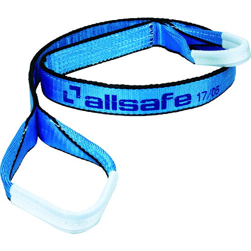 【対応・送料無料】 ａｌｌｓａｆｅ　オールセーフスリングベルト３Ｅ５０ｘ４．５ｍ　スカイブルー