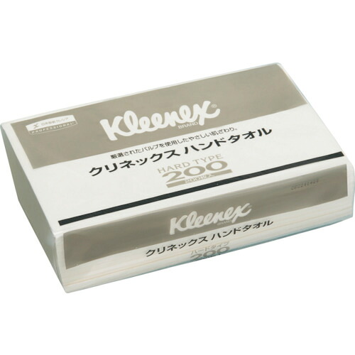 【対応・送料無料】 クレシア　クリネックスハンドタオル　ハードタイプ　３０Ｐｋ（２００枚／Ｐｋ）