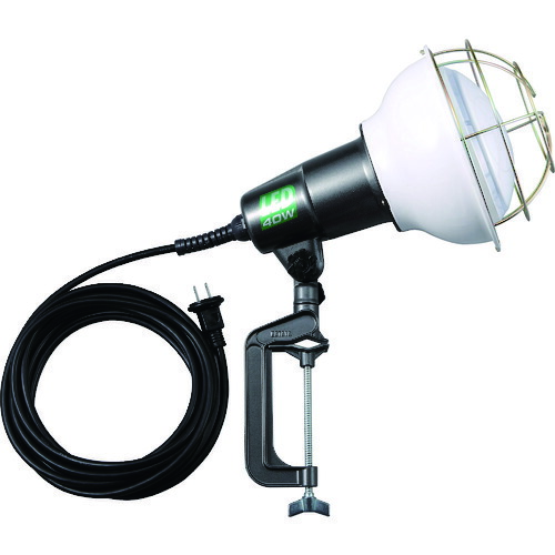 【相応う・貨物輸送無料】ハタヤ ４０ＷＬＥＤ進め方灯 電話線５ｍ 作業灯・投光器-DIY・工具