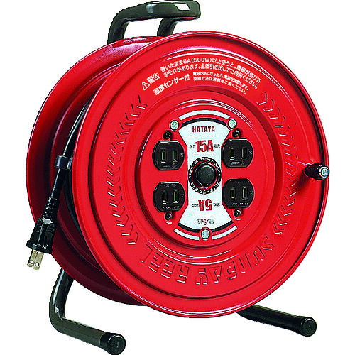 【対応・送料無料】 ハタヤ　サンデーリール　単相１００Ｖ　１．２５ＳＱ　３０ｍ　温度センサー付