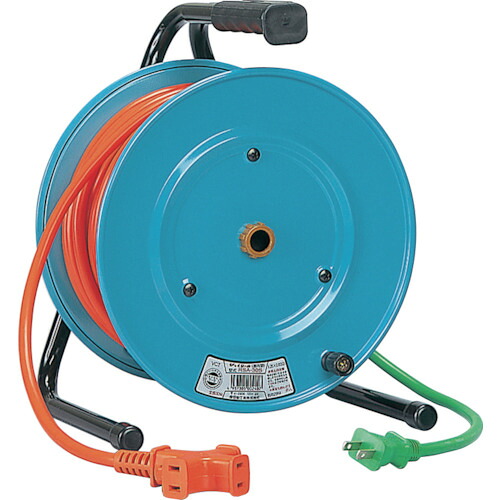 【対応・送料無料】日動　電工ドラム　びっくリール　一般型ドラム１００Ｖ　３０ｍ　ＶＣＴ１．２５&times;２　ＲＳＡ&minus;３０Ｓ｜buckteeth shop 店