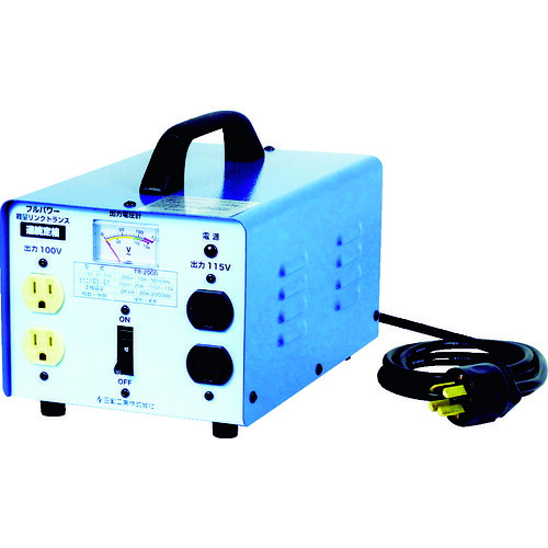【対応・送料無料】日動 変圧器 降圧専用トラパック 2KVA|buckteeth shop 店
