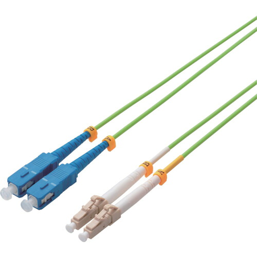 【対応・送料無料】エレコム 光ファイバーケーブル マルチモード 1G LC−SC 10m|buckteeth shop 店
