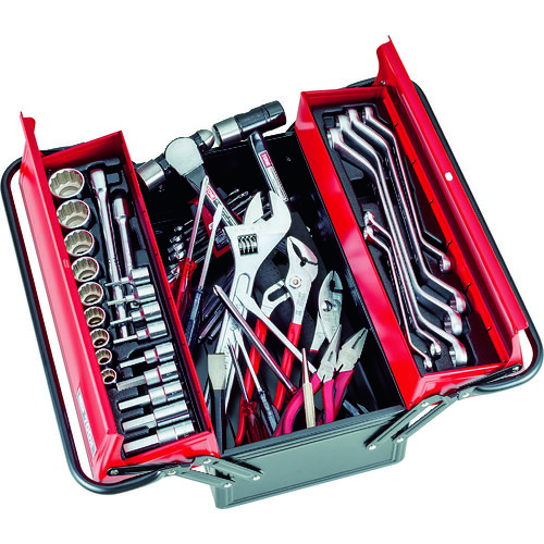 【対応・送料無料】 ＴＯＮＥ　ツールセット（ヘキサゴンタイプ）　５７ｐｃｓ