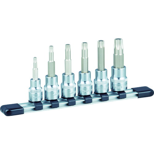 【対応・送料無料】 ＴＯＮＥ　トルクスソケットセット（強力タイプホルダー付）　６ｐｃｓ