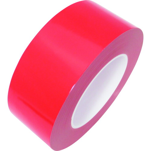 【対応・送料無料】 日東エルマテ　ラインテープＥ－ＣＲ（ＢＣ）　０．１６ｍｍ×５０ｍｍ×５０ｍ　赤